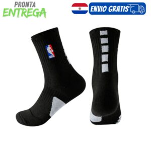 Medias Nike NBA Negro Caño Medio