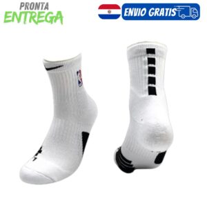 Medias Nike NBA Blanco Caño Medio