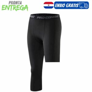 Calza combat compress 3/4 una pierna